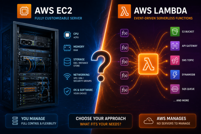 AWS EC2 vs AWS Lambda